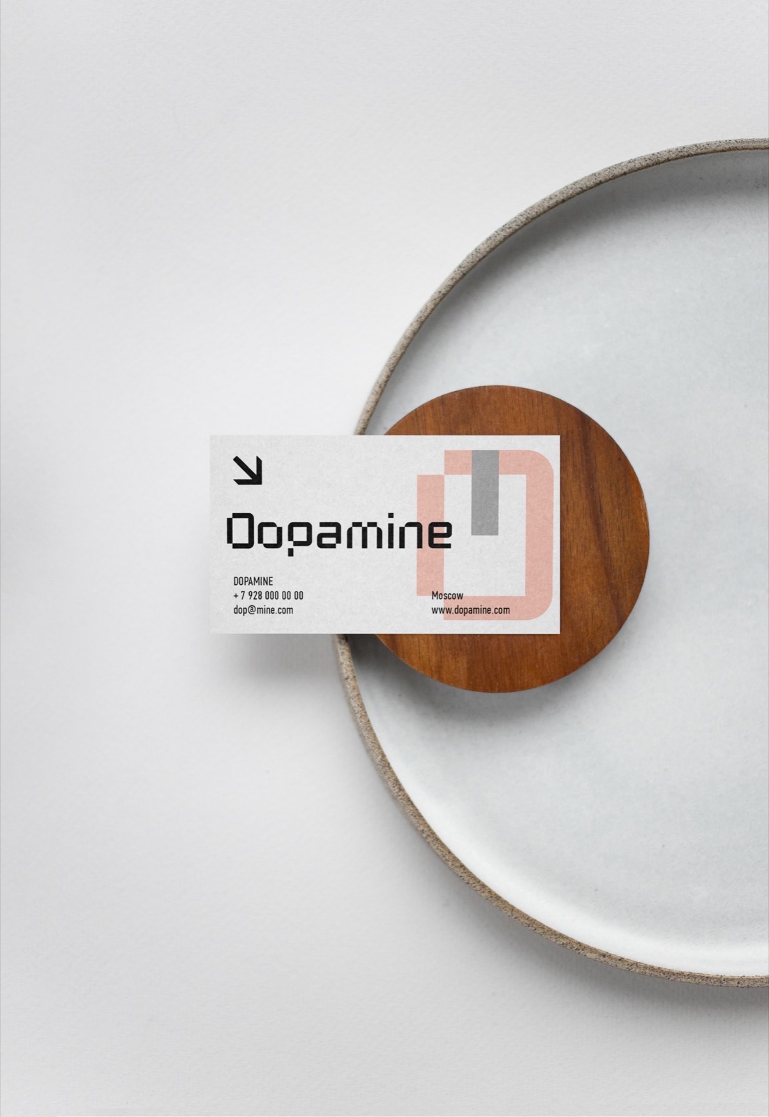 Визитная карточка Dopamine