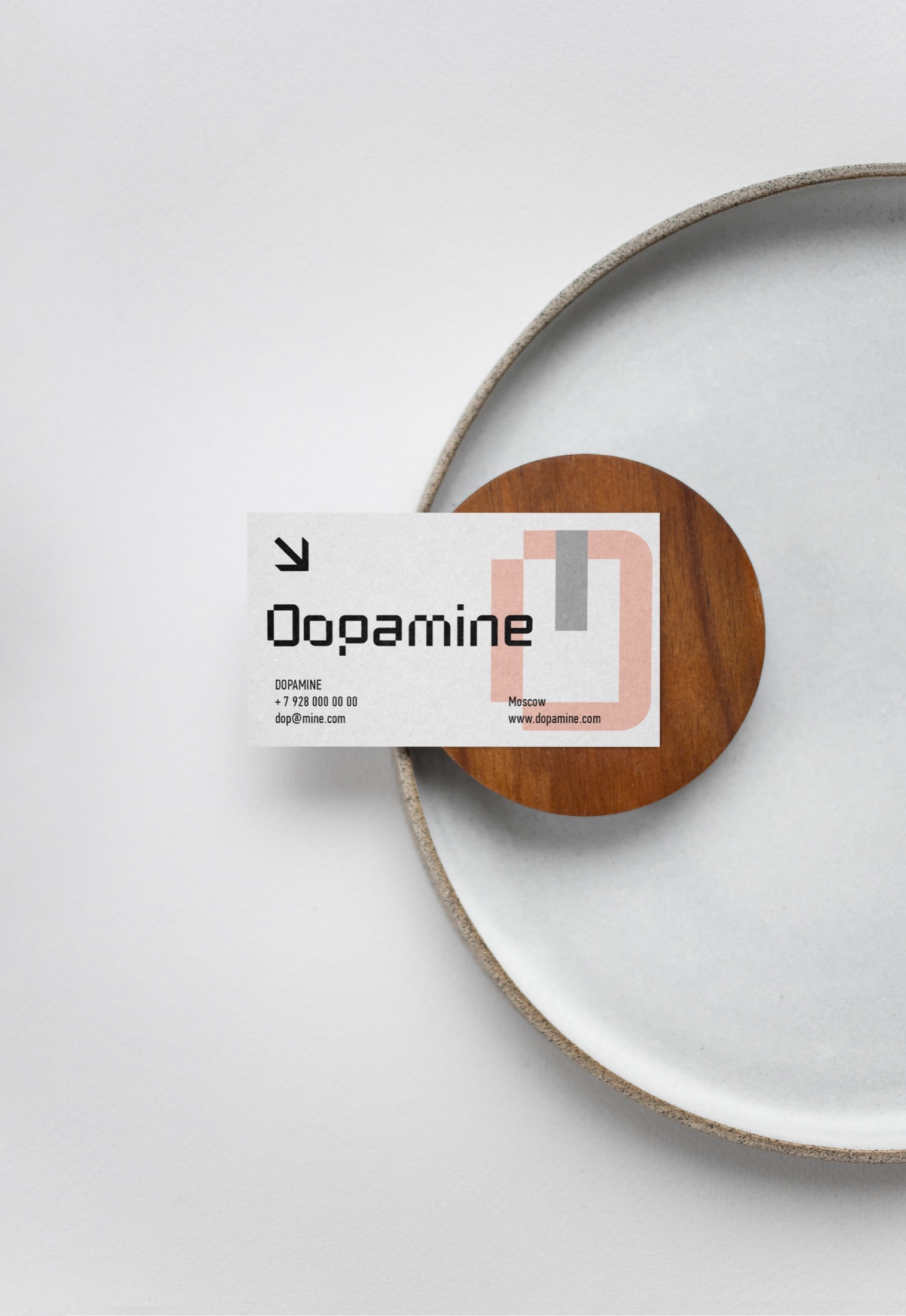 Визитная карточка Dopamine