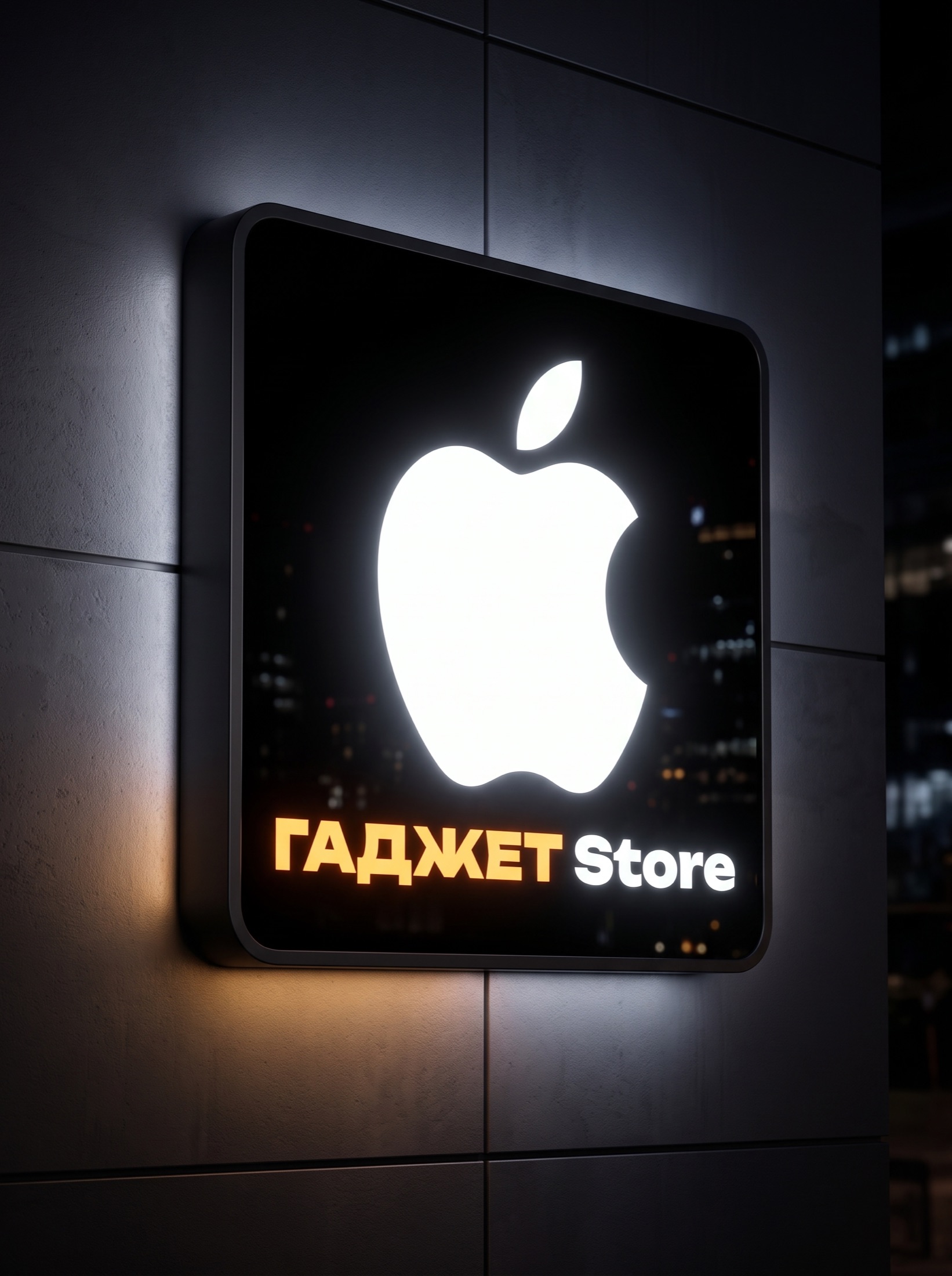 Световой короб Гаджет Store с изображением смартфона