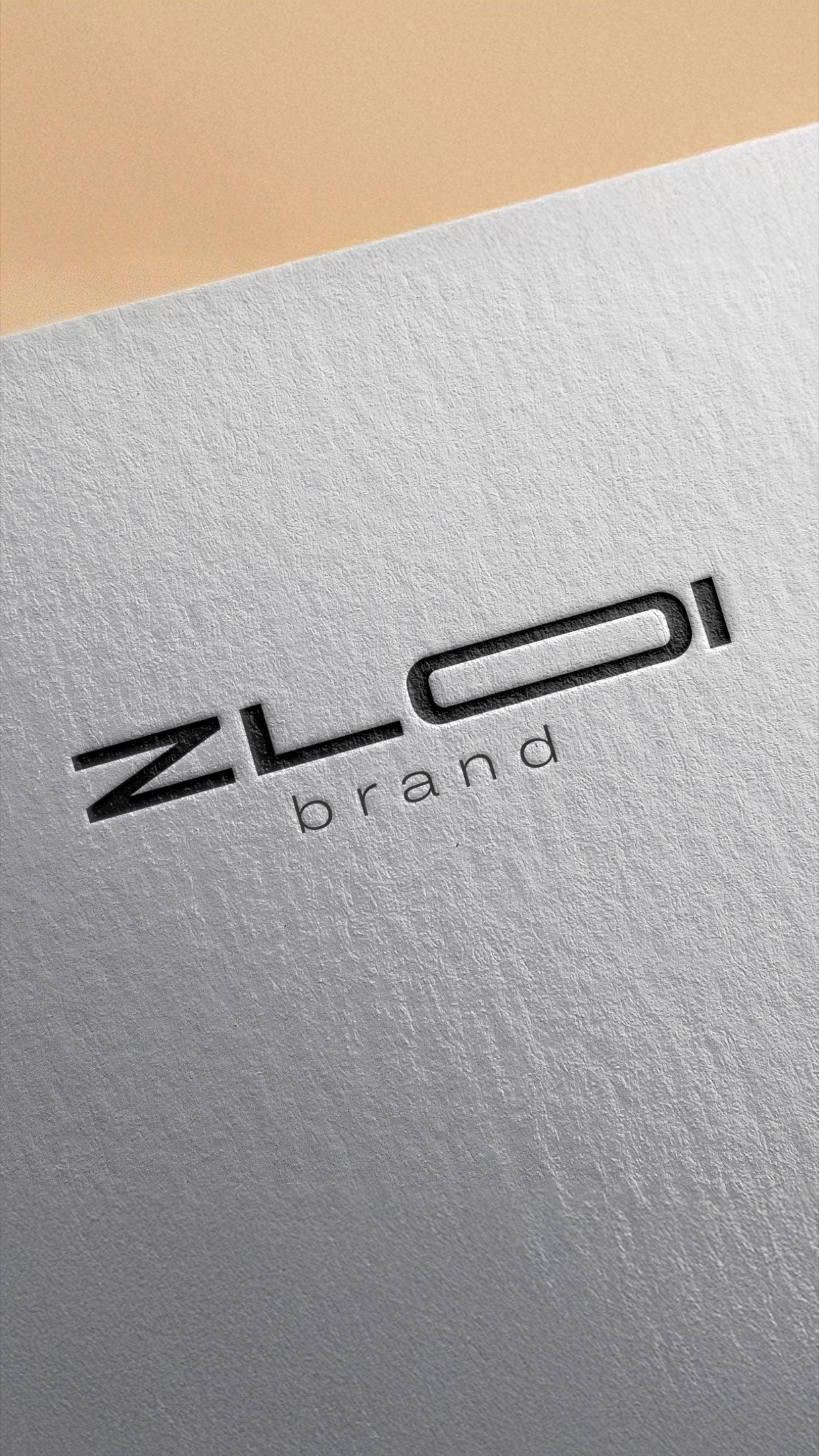 Пример фирменного стиля и логотипа Zloi Brand