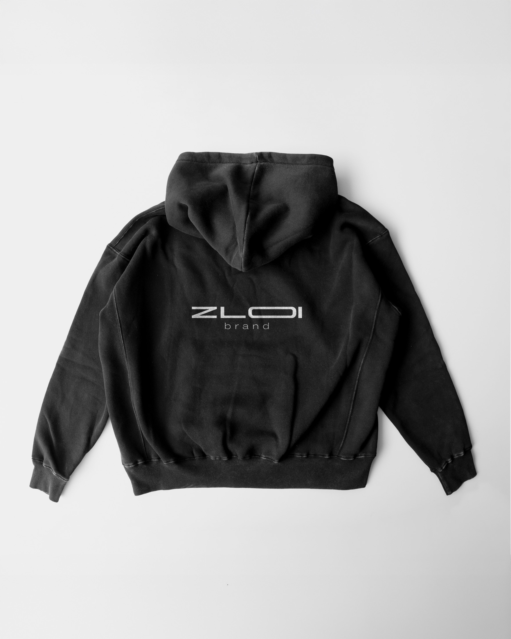 Худи Zloi Brand, вид сзади