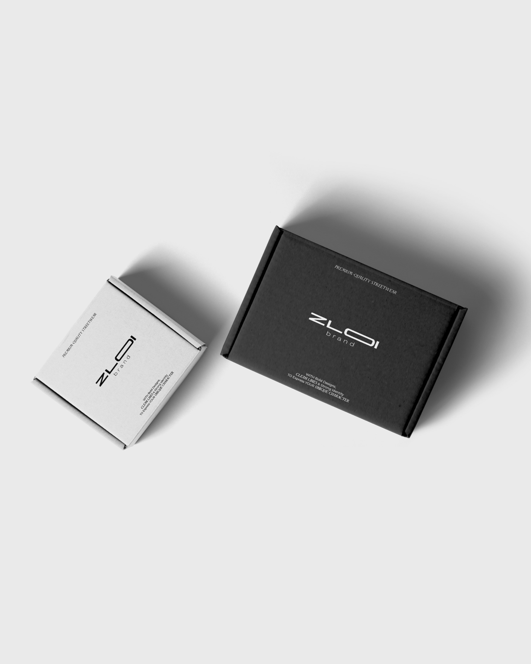 Комплект фирменных коробок Zloi Brand